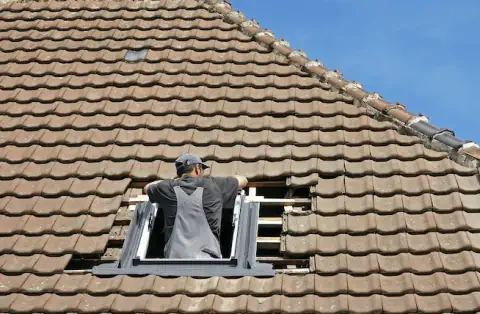 Pose de velux - Brossac
